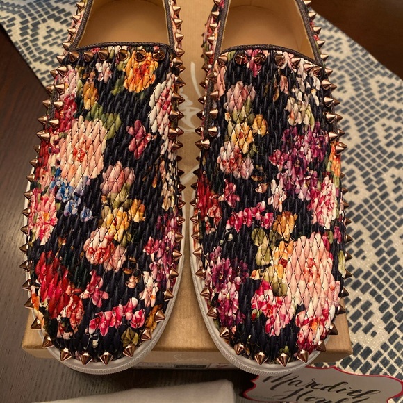 Louboutin Women’s Pik Boat Flats - Picture 4 of 8